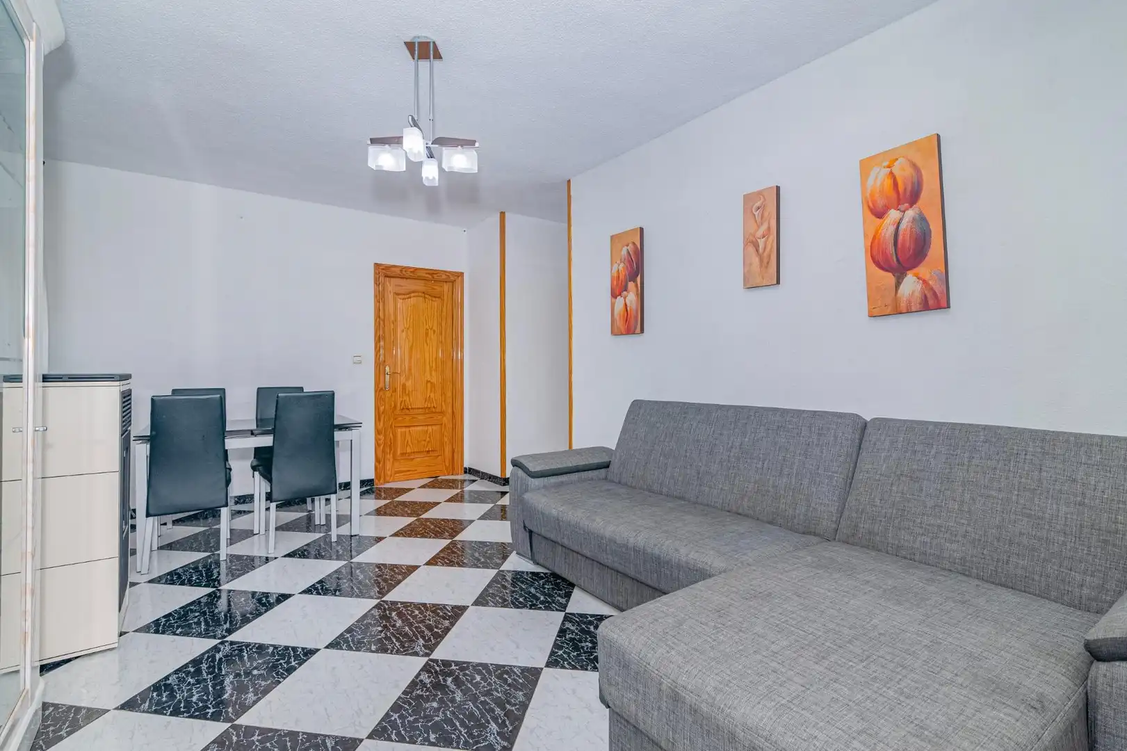 Living room of Flat for sale in Atarfe  with Air Conditioner, Heating and Terrace