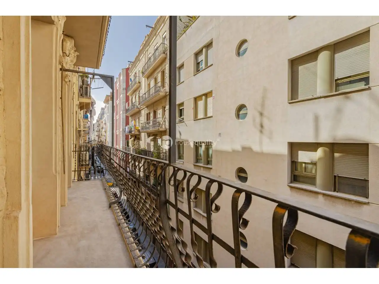 Balcony of Flat for sale in Barcelona  with Air Conditioner and Balcony