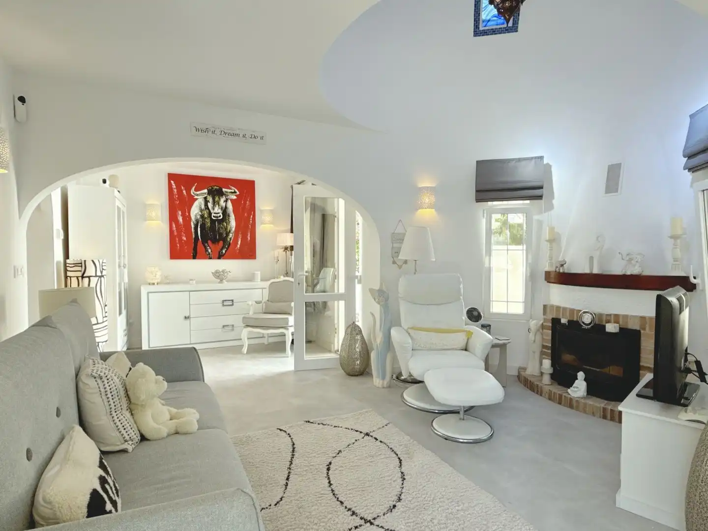 Sala d'estar de Casa o xalet en venda en Casco Urbano