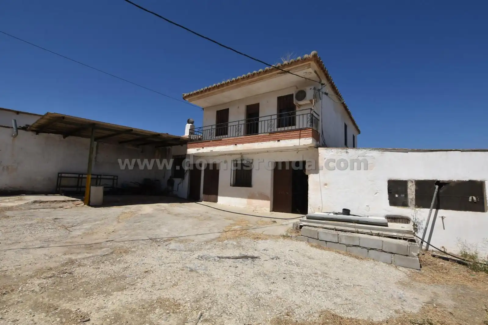 Vista exterior de Finca rústica en venda en Ronda amb Terrassa i Traster