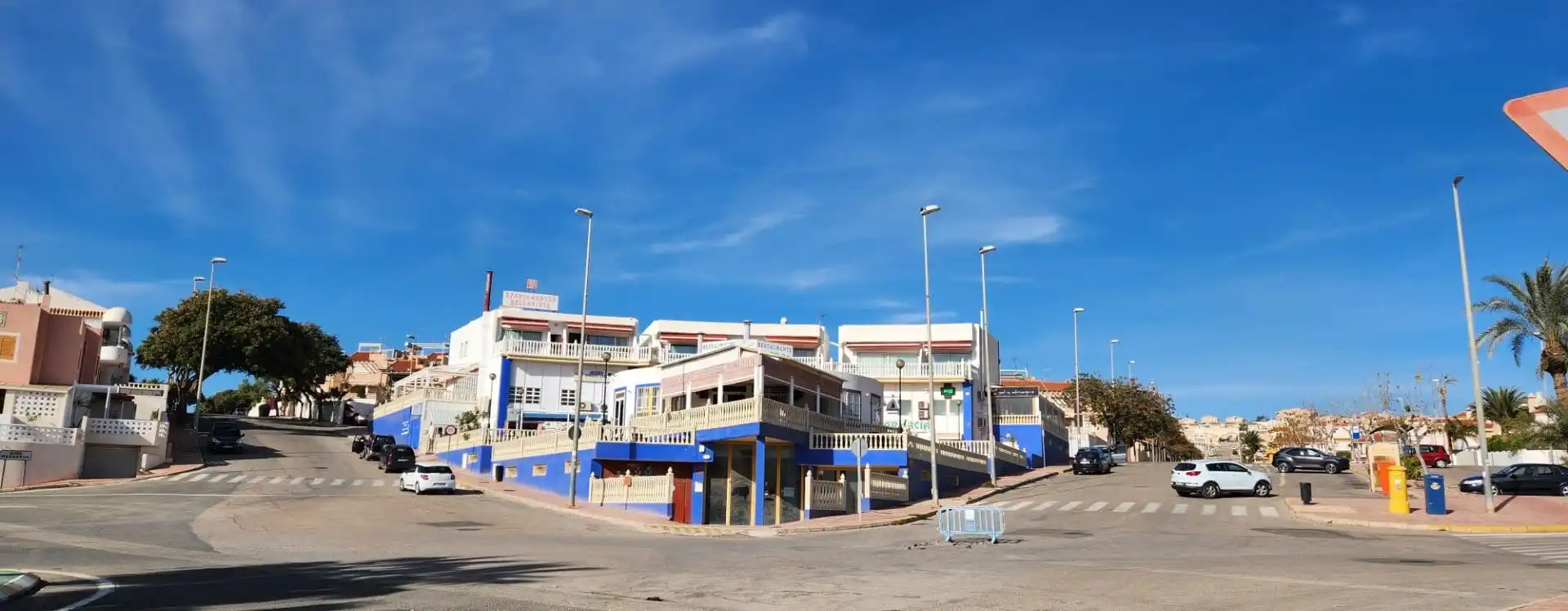 Außenansicht von Geschaftsraum zum Verkauf in Mazarrón mit Klimaanlage und Terrasse