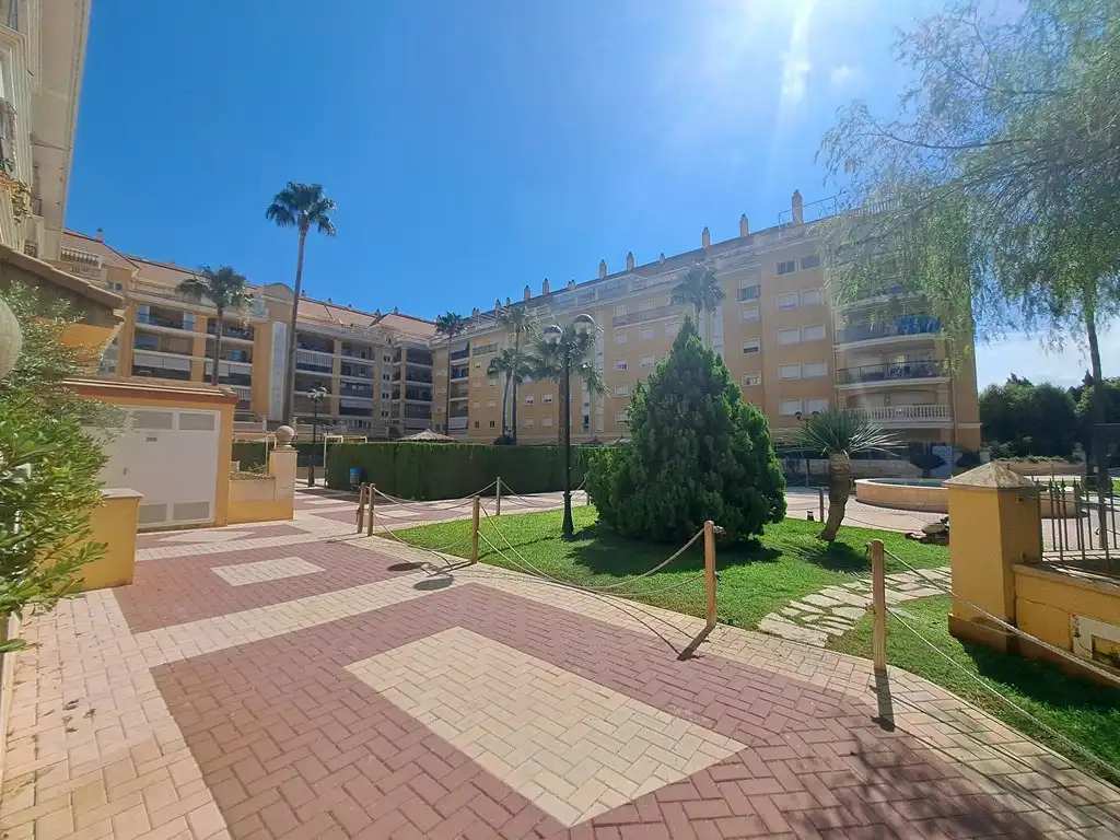 Parking of Flat for sale in Dénia  with Air Conditioner, Heating and Terrace