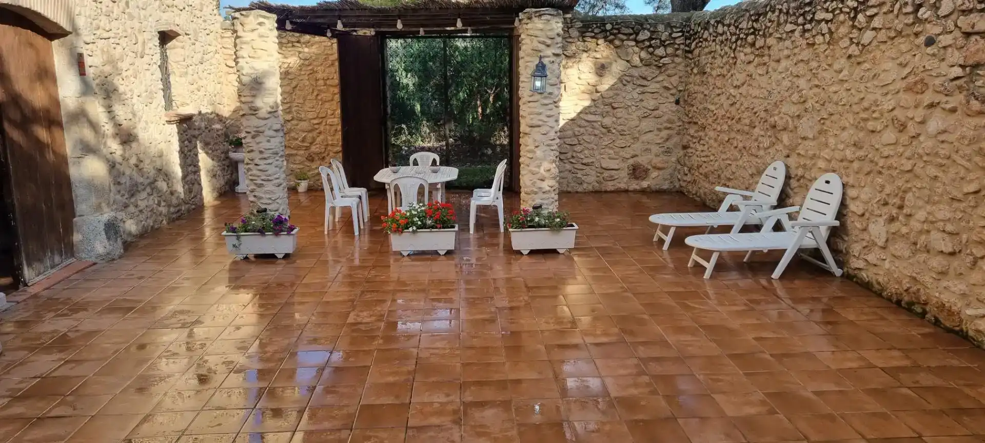 Terrassa de Finca rústica en venda en El Milà