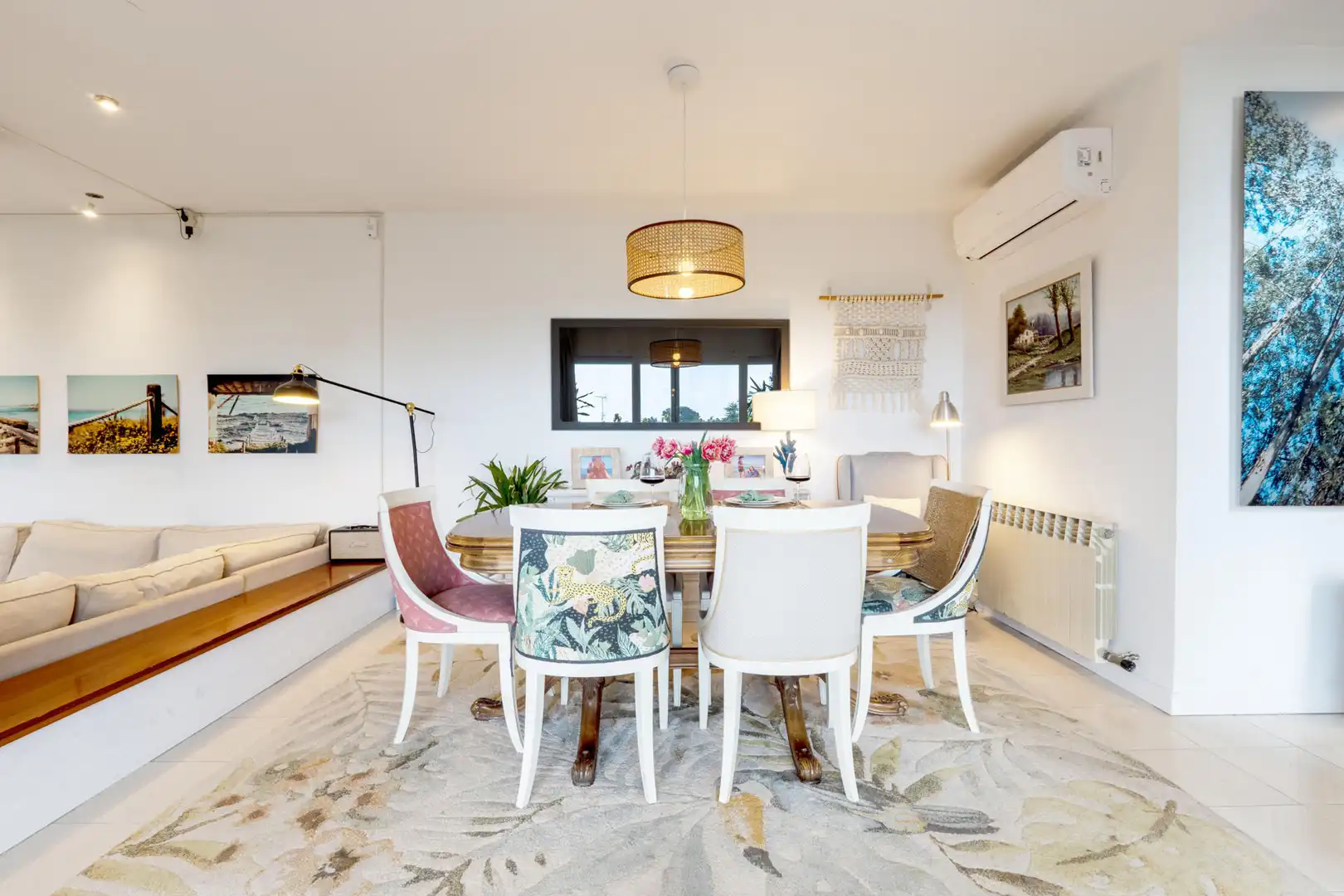 Esszimmer von Haus oder Chalet zur Miete in Sant Vicenç de Montalt mit Heizung und Terrasse
