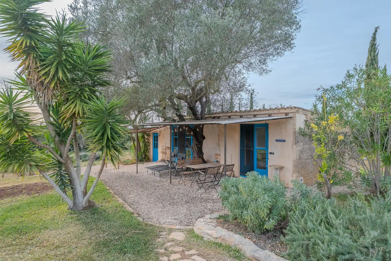 Garden of Country homes for sale in Manacor  with Air Conditioner, Heating and Storage room