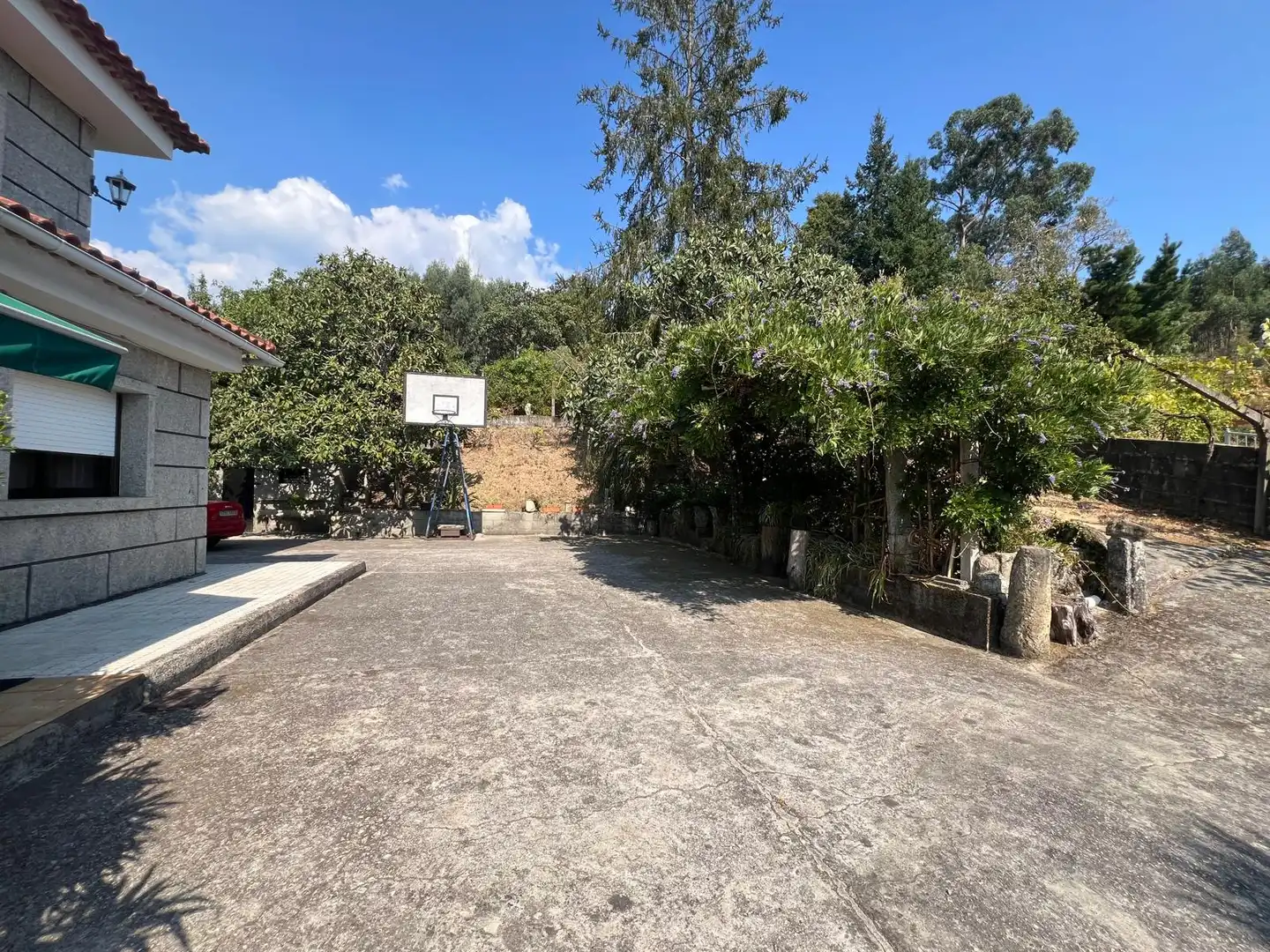 Vista exterior de Casa o chalet en venta en As Neves   con Calefacción, Jardín privado y Trastero
