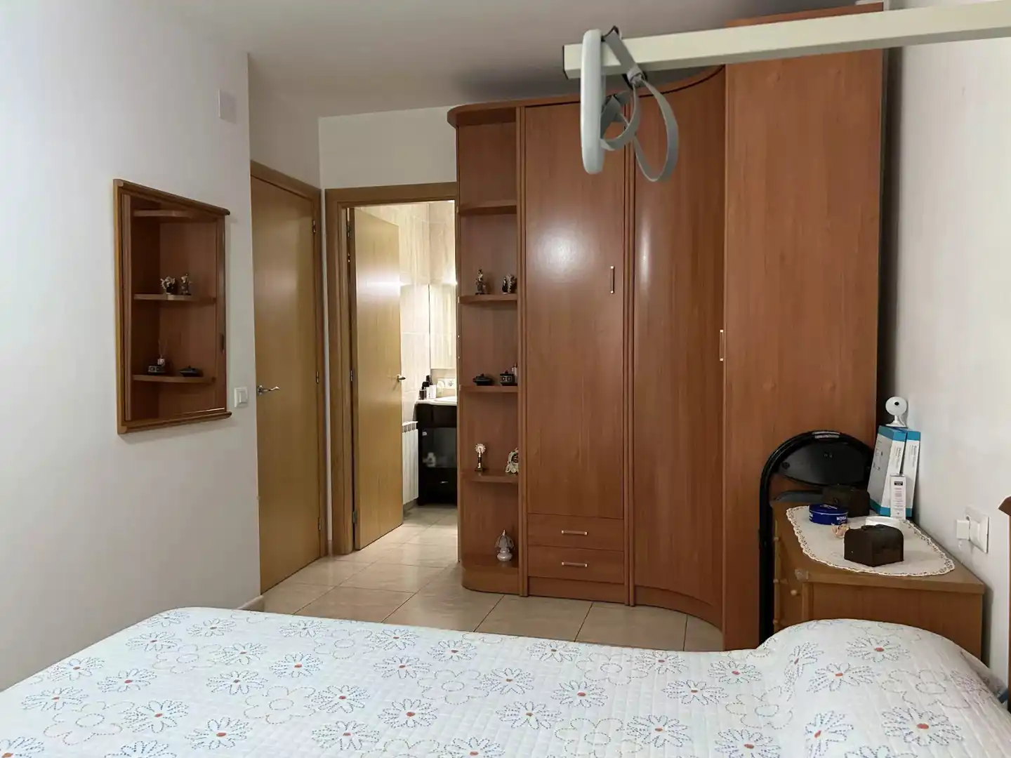 Bedroom of Flat for sale in Hostalric  with Heating, Terrace and Furnished