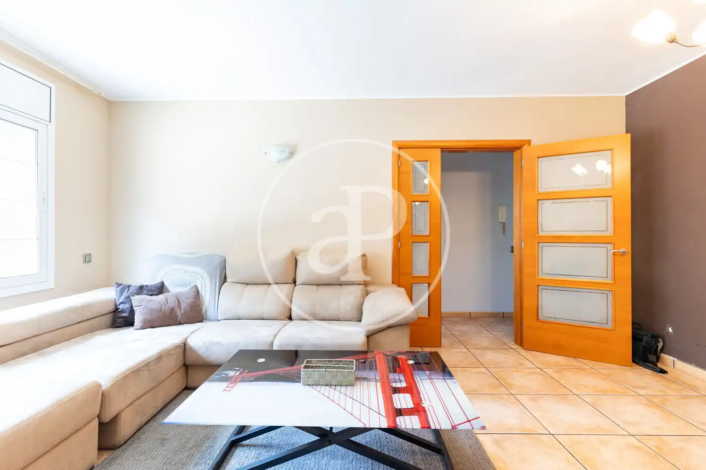 Sala de estar de Casa o chalet en venta en Terrassa con Aire acondicionado, Calefacción y Jardín privado