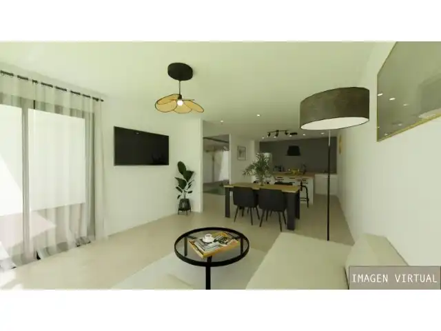Sala d'estar de Casa o xalet en venda en Burjassot amb Jardí privat i Terrassa