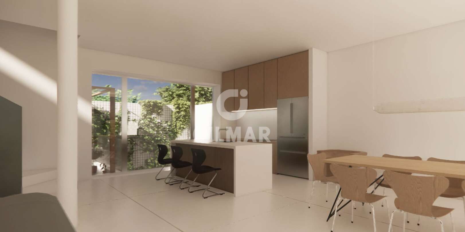 Kitchen of Single-family semi-detached for sale in Pozuelo de Alarcón  with Heating, Private garden and Swimming Pool