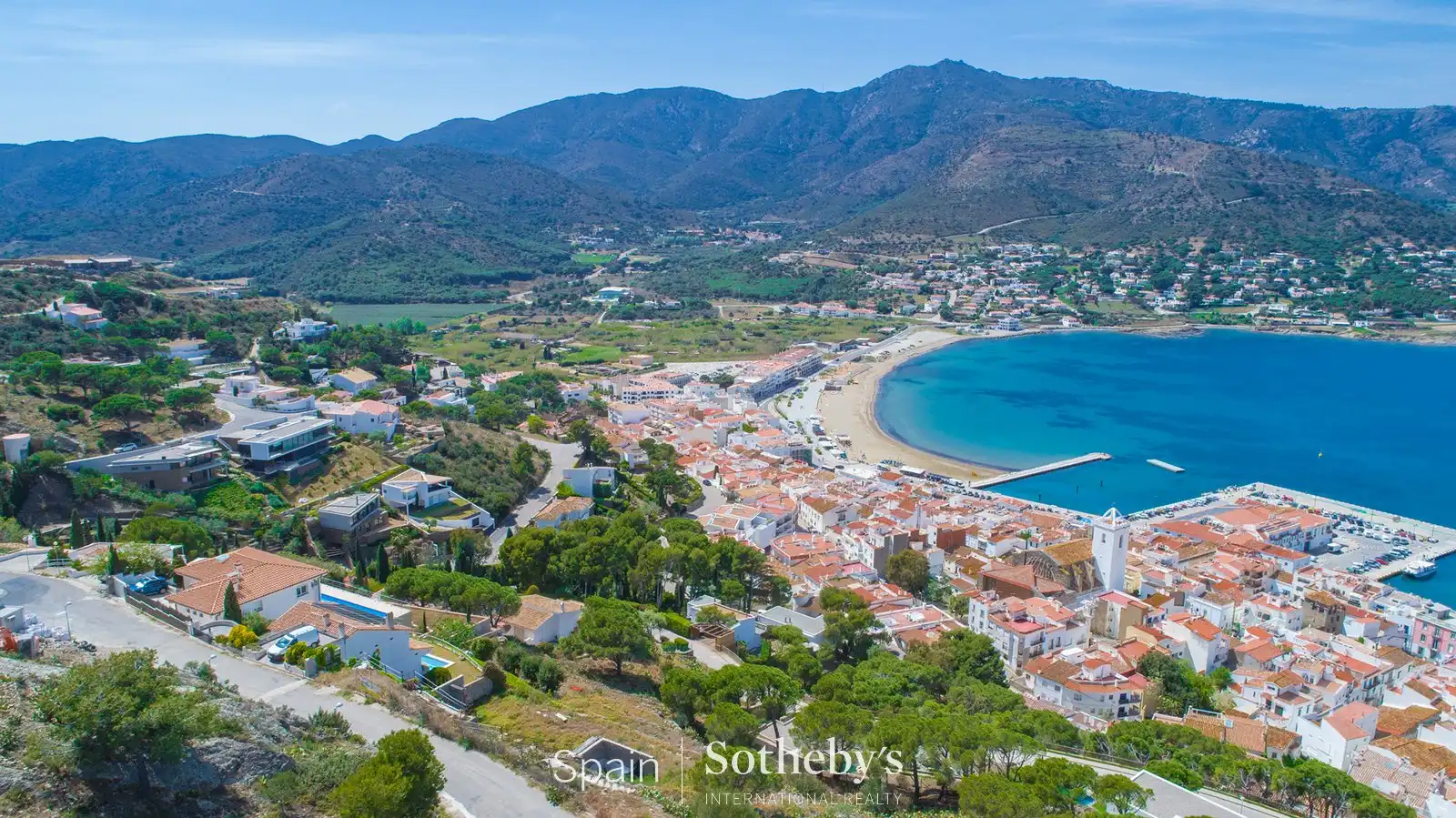 Vista exterior de Casa o chalet en venta en El Port de la Selva con Aire acondicionado, Jardín privado y Terraza