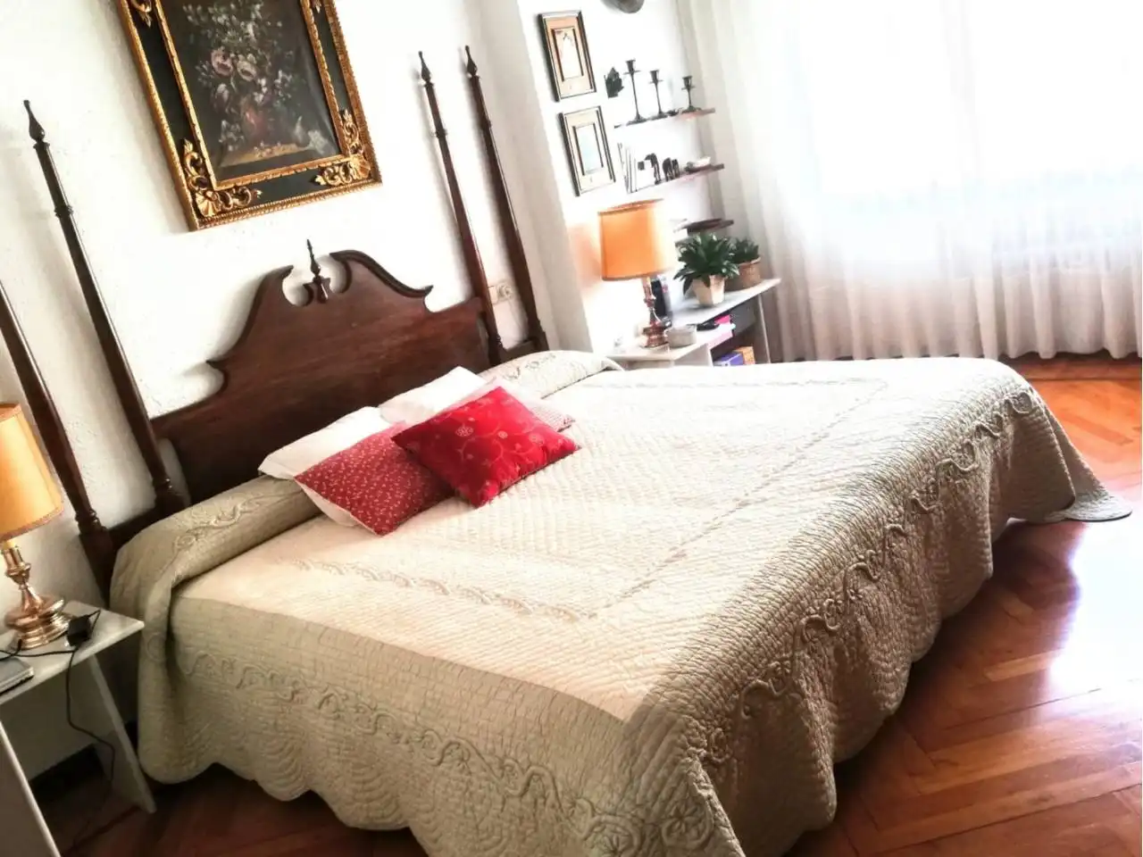 Schlafzimmer von Wohnung zum Verkauf in  Logroño mit Heizung, Terrasse und Abstellraum