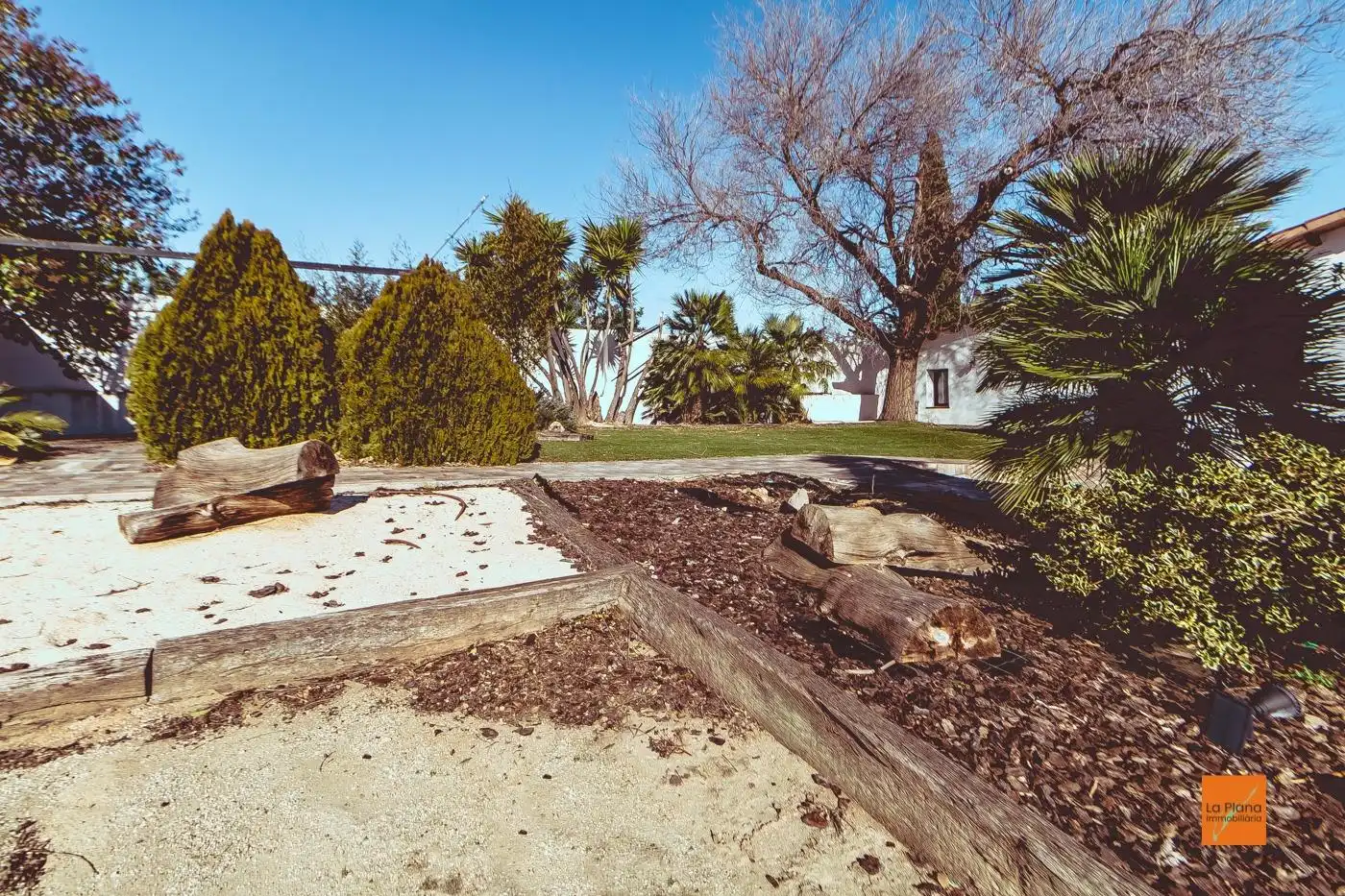 Jardín de Casa o chalet en venta en Santa Bàrbara con Calefacción, Jardín privado y Parquet
