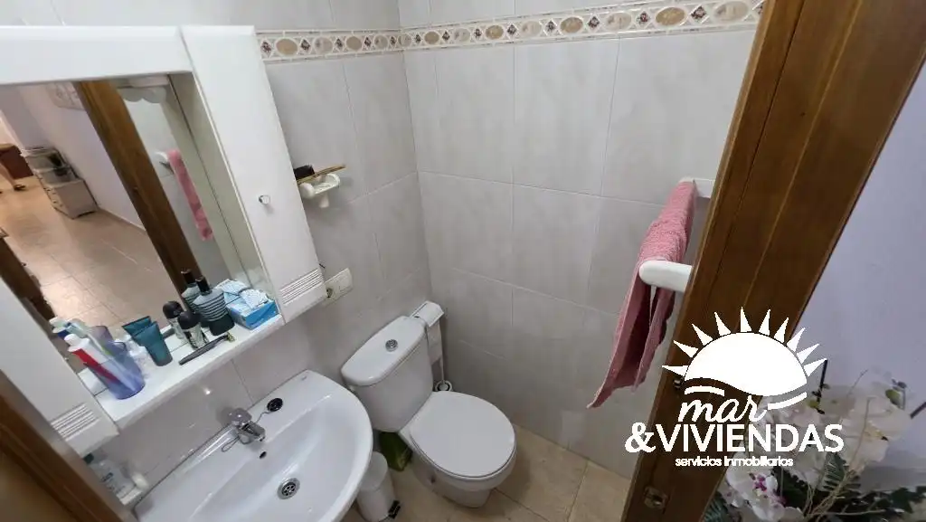 Bany de Pis en venda en Garrucha amb Aire condicionat, Calefacció i Terrassa