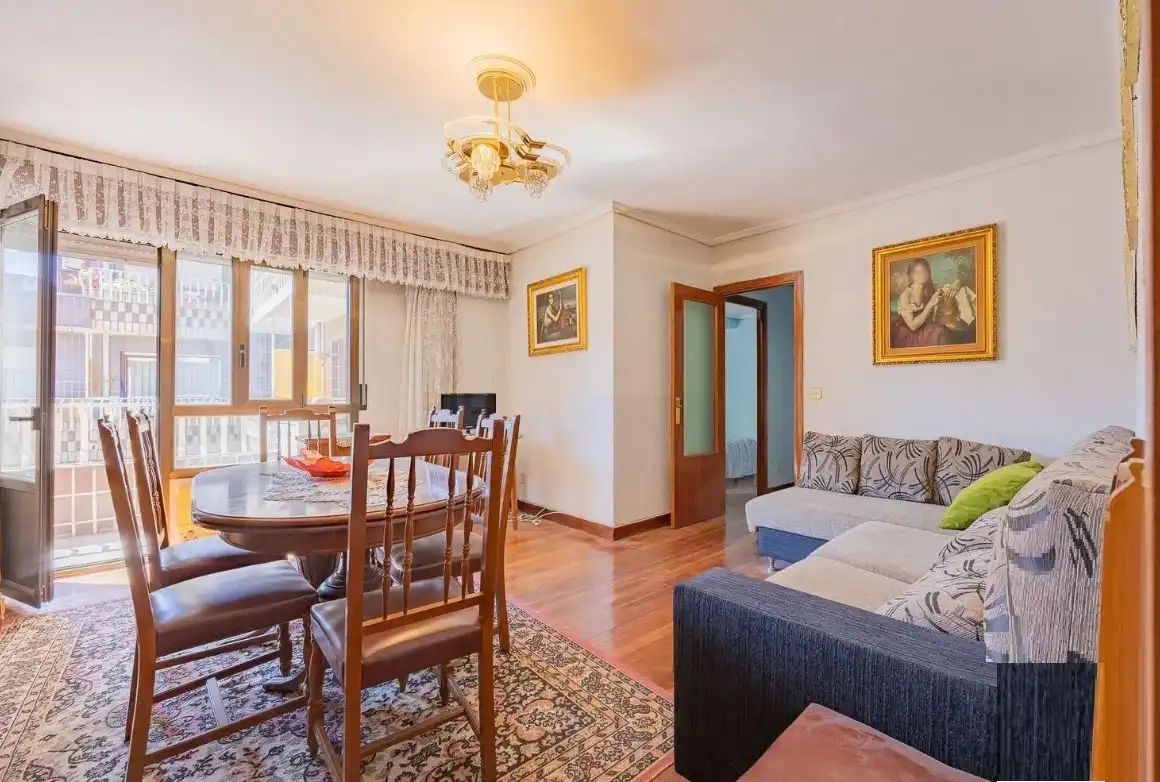 Living room of Flat for sale in Bilbao   with Heating and Balcony