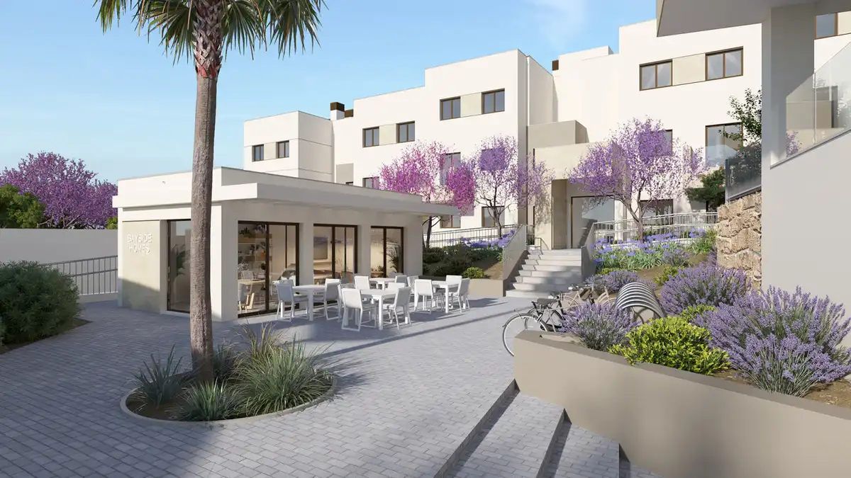 Terrassa de Apartament en venda en Estepona amb Aire condicionat, Jardí privat i Terrassa