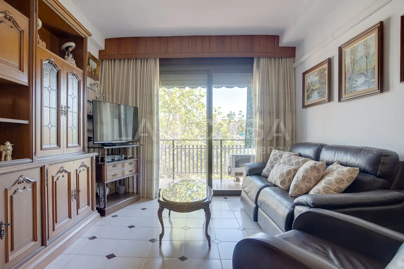 Sala d'estar de Pis en venda en Sant Martí