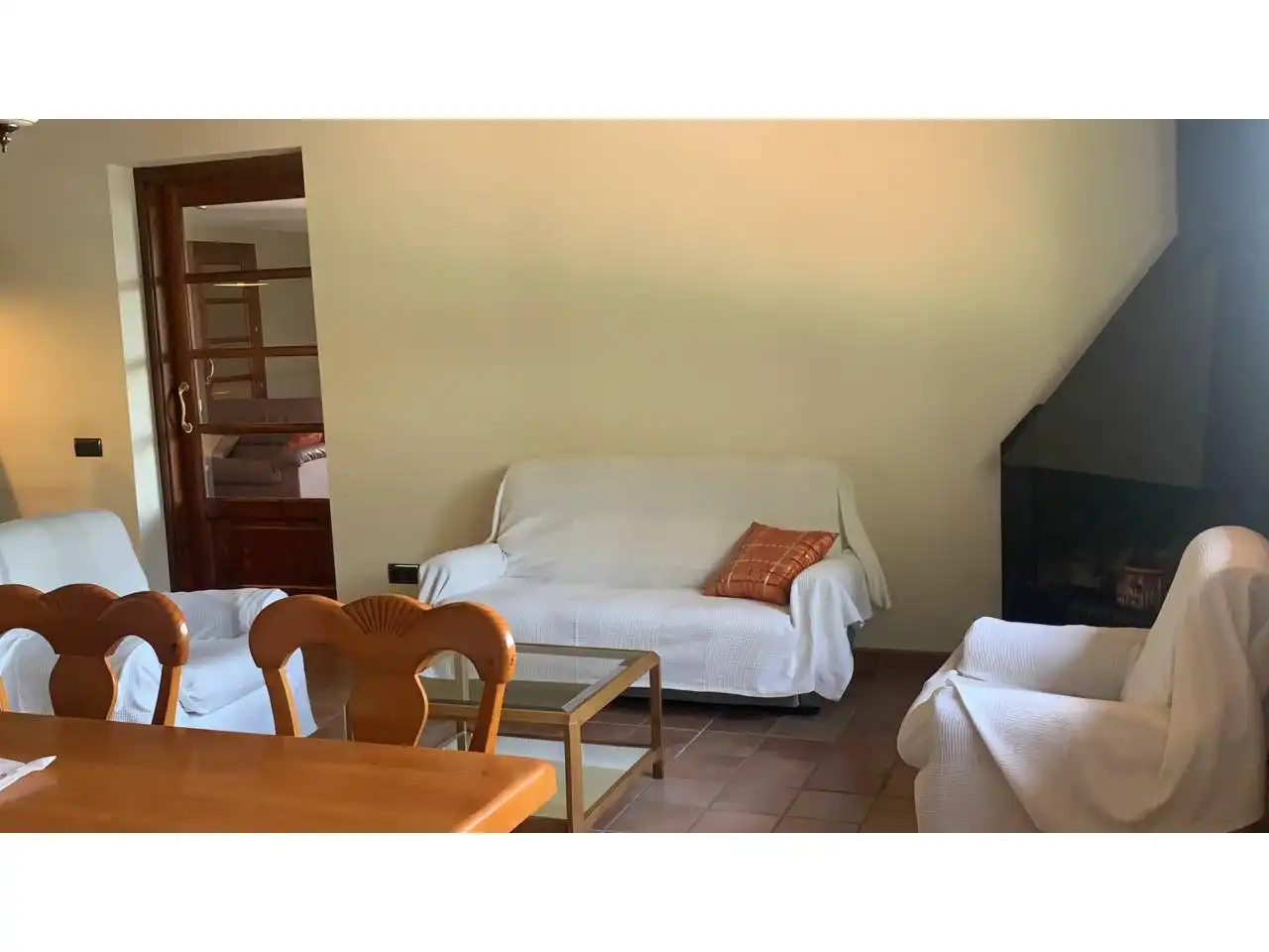 Sala de estar de Casa o chalet en venta en Guixers con Calefacción, Jardín privado y Parquet