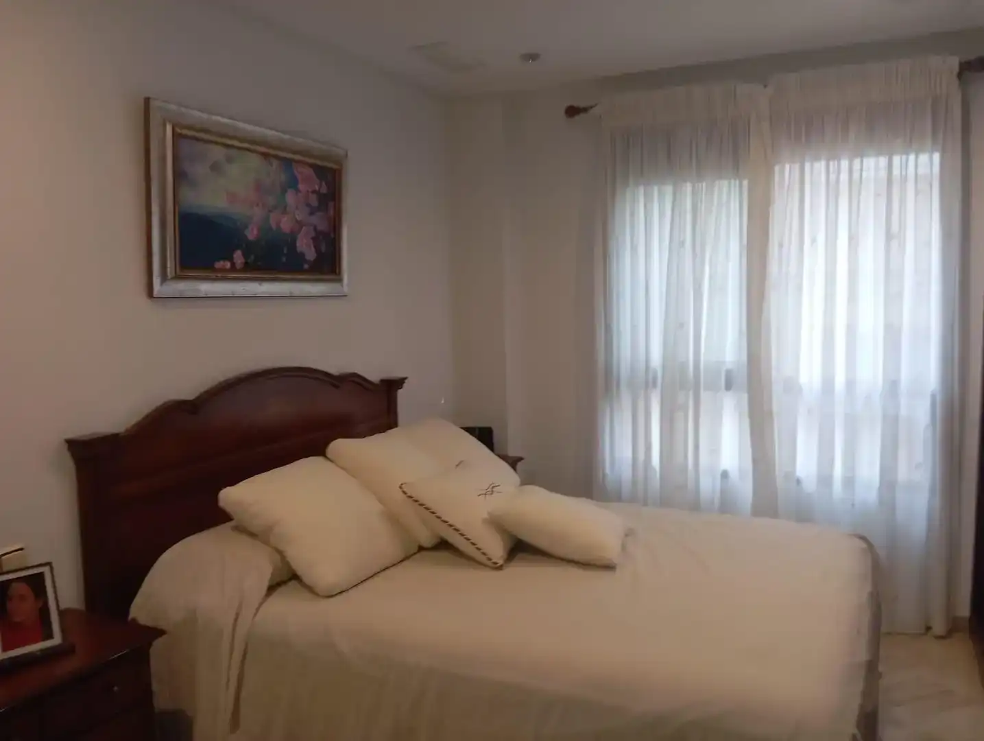 Dormitori de Pis de lloguer en Elche / Elx amb Aire condicionat i Balcó