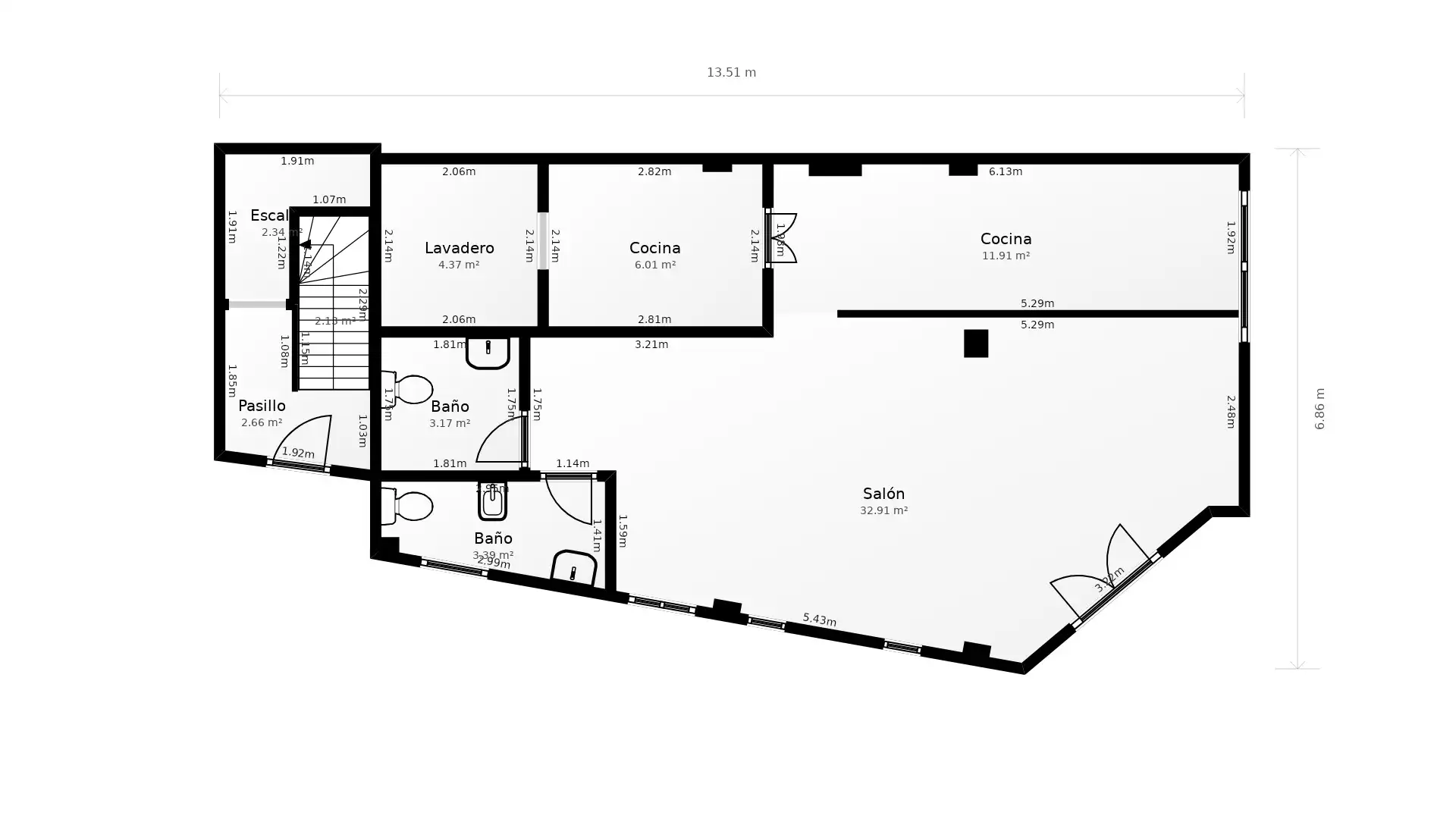 Adosado con terraza en venta en VEGA BAJA, imagen 41