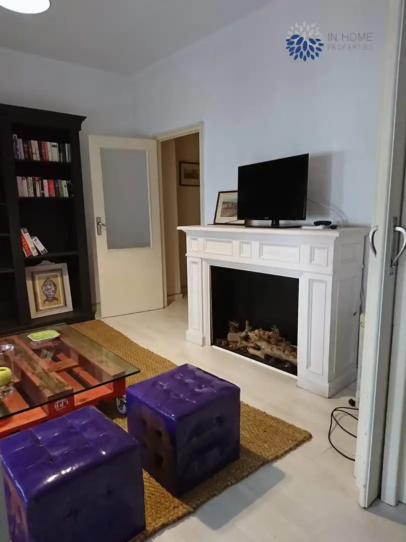 Sala de estar de Piso de alquiler en Alicante / Alacant con Terraza y Balcón