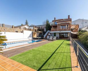 Jardí de Finca rústica en venda en Monachil amb Aire condicionat, Terrassa i Piscina