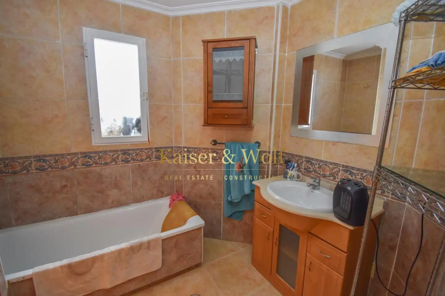 Baño de Casa o chalet en venta en Santa Pola con Aire acondicionado, Jardín privado y Terraza