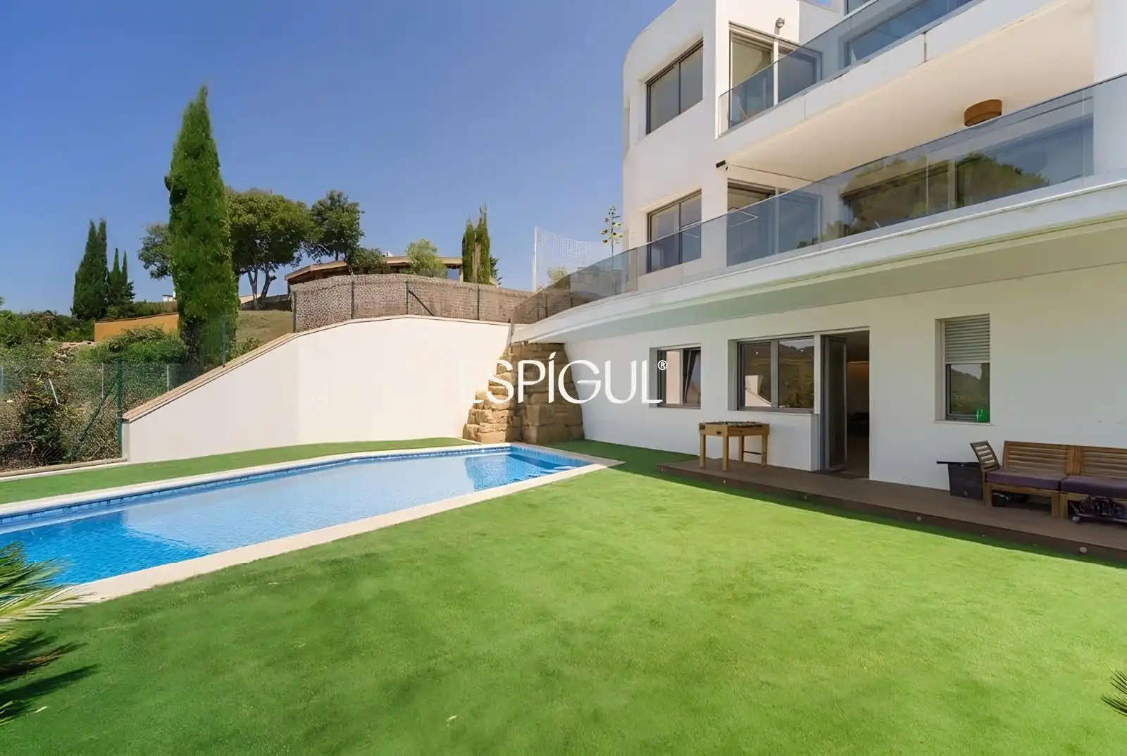 Vista exterior de Casa o chalet en venta en Vilassar de Dalt con Aire acondicionado, Calefacción y Jardín privado