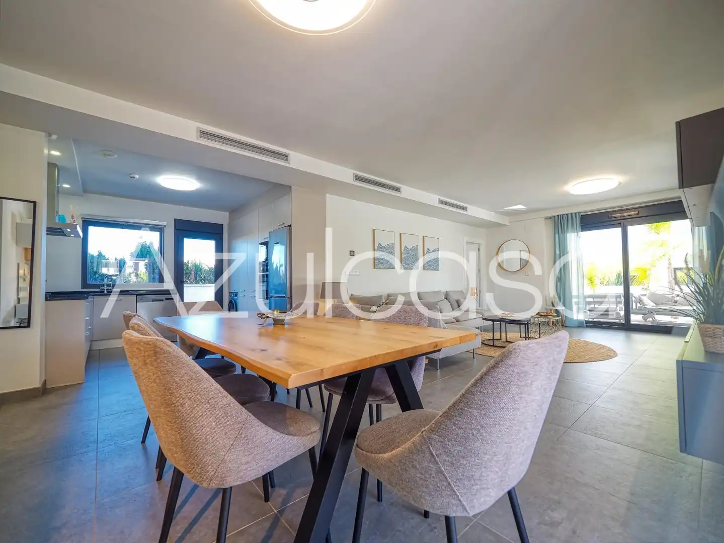 Comedor de Casa o chalet en venta en Sant Joan d'Alacant con Aire acondicionado, Terraza y Piscina