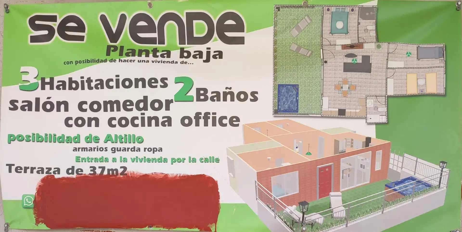 Planta baja en venta en Piles