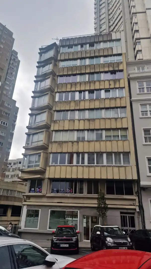 Exterior view of Attic for rent in A Coruña Capital   with Heating, Parquet flooring and Terrace