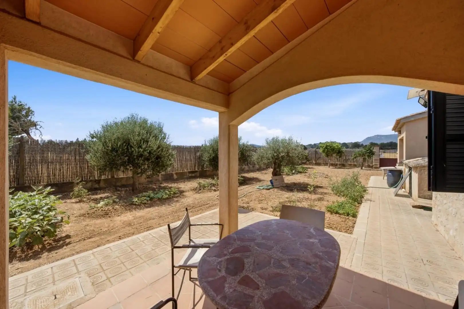 Terrassa de Finca rústica en venda en Algaida amb Jardí privat, Terrassa i Alarma