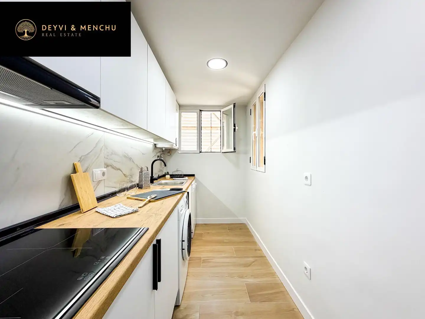 Küche von Wohnung zum Verkauf in Madrid mit Klimaanlage, Heizung und Möbliert