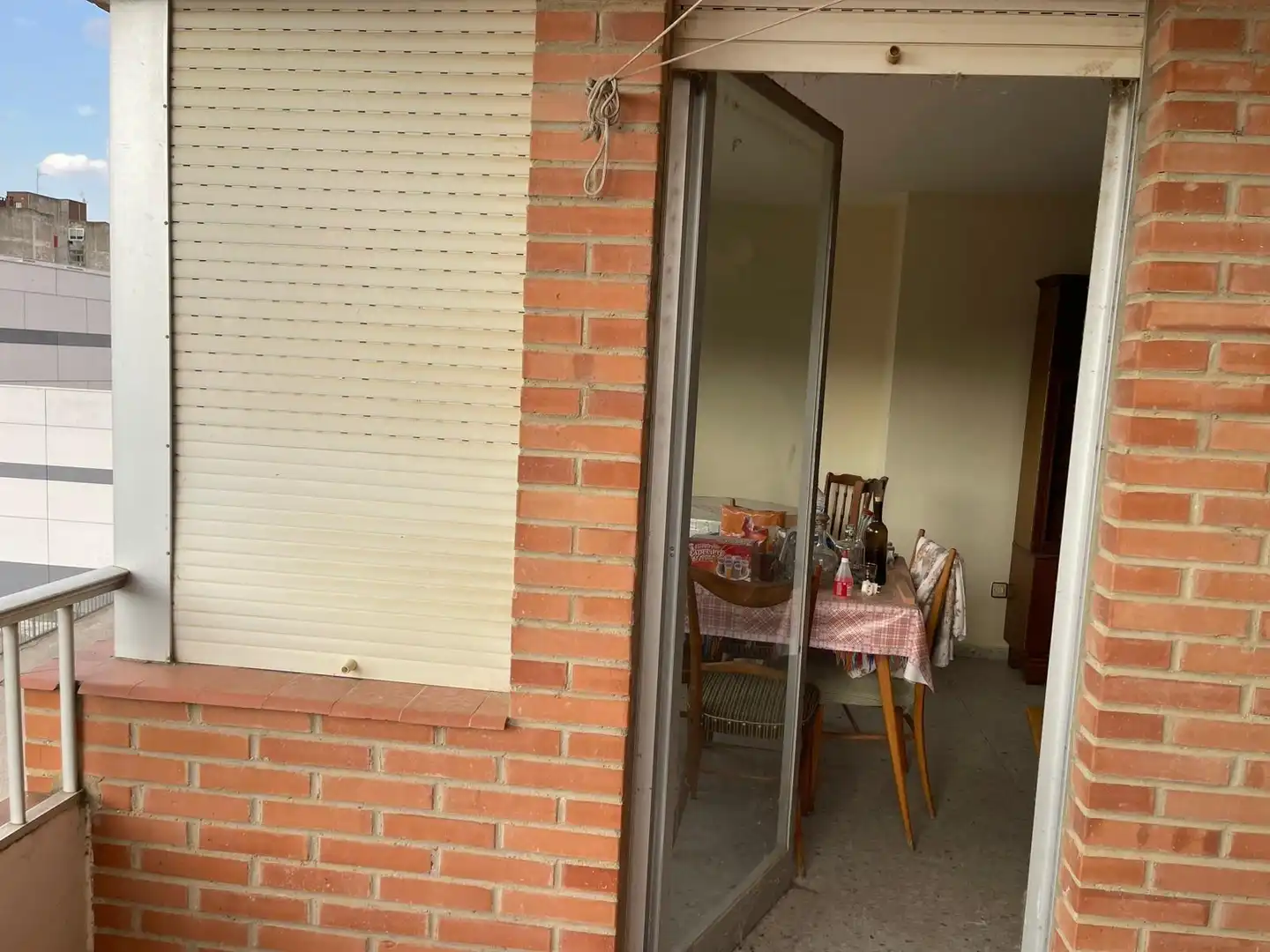 Balcony of Flat for sale in Saldaña  with Heating, Terrace and Furnished