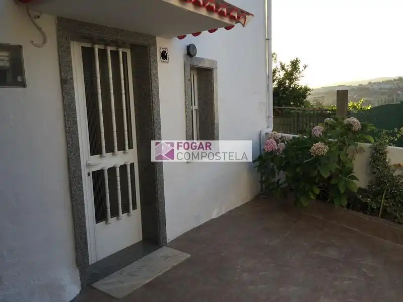 Terraza de Casa o chalet en venta en Santiago de Compostela 