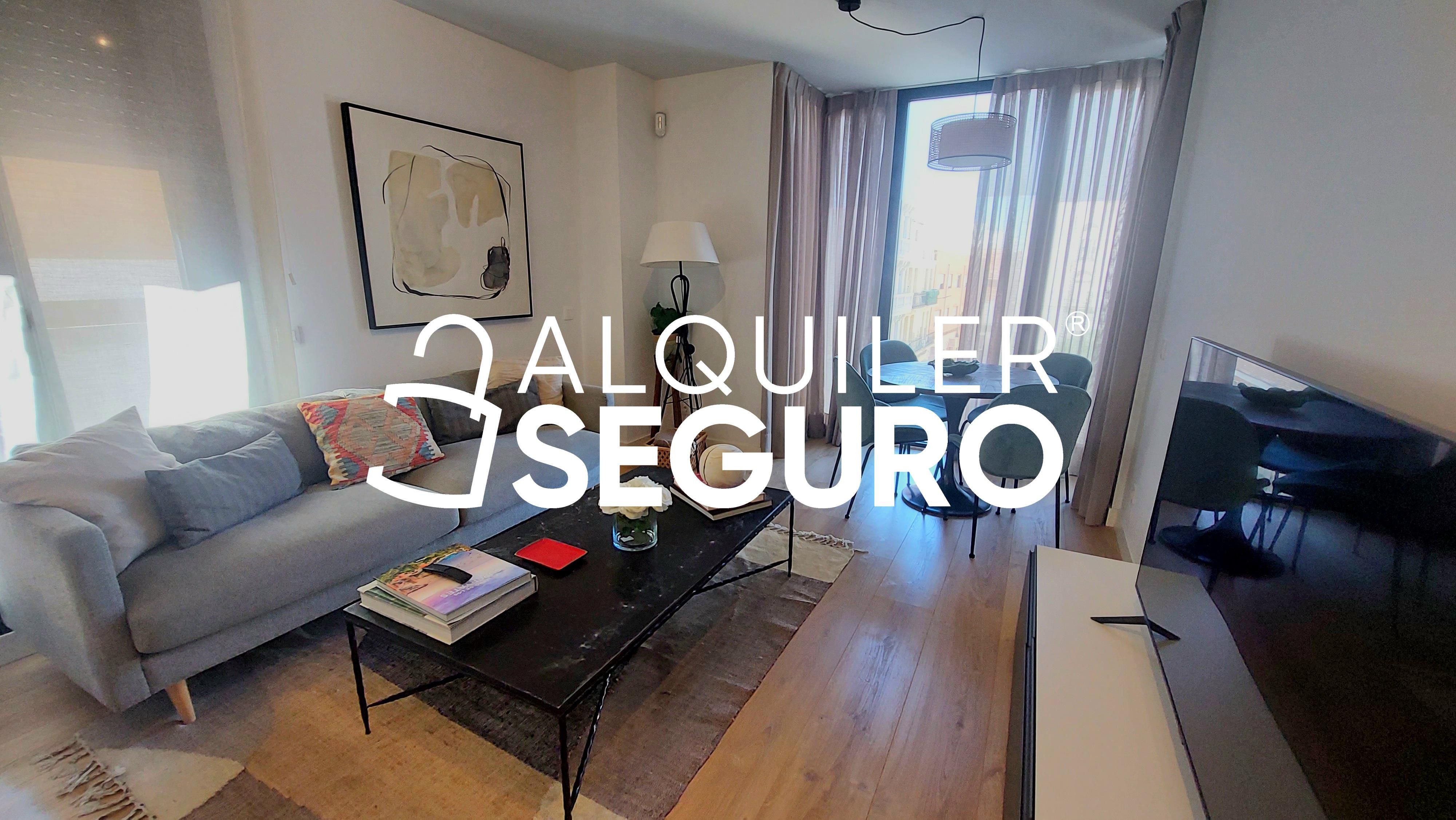 Bedroom of Flat to rent in  Madrid Capital  with Air Conditioner, Heating and Storage room