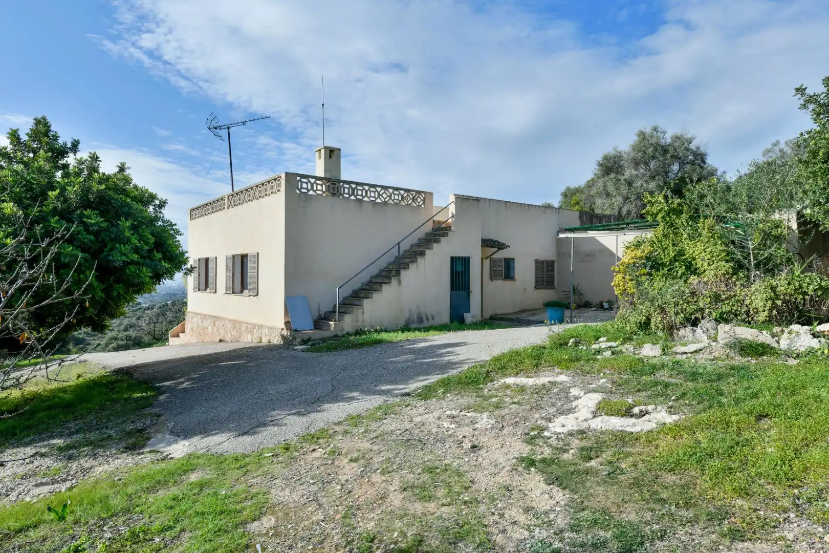 Vista exterior de Finca rústica en venta en Marratxí con Jardín privado y Terraza