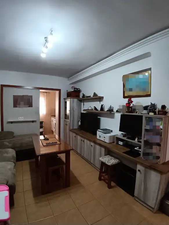 Sala d'estar de Apartament en venda en Nerja amb Aire condicionat, Calefacció i Moblat