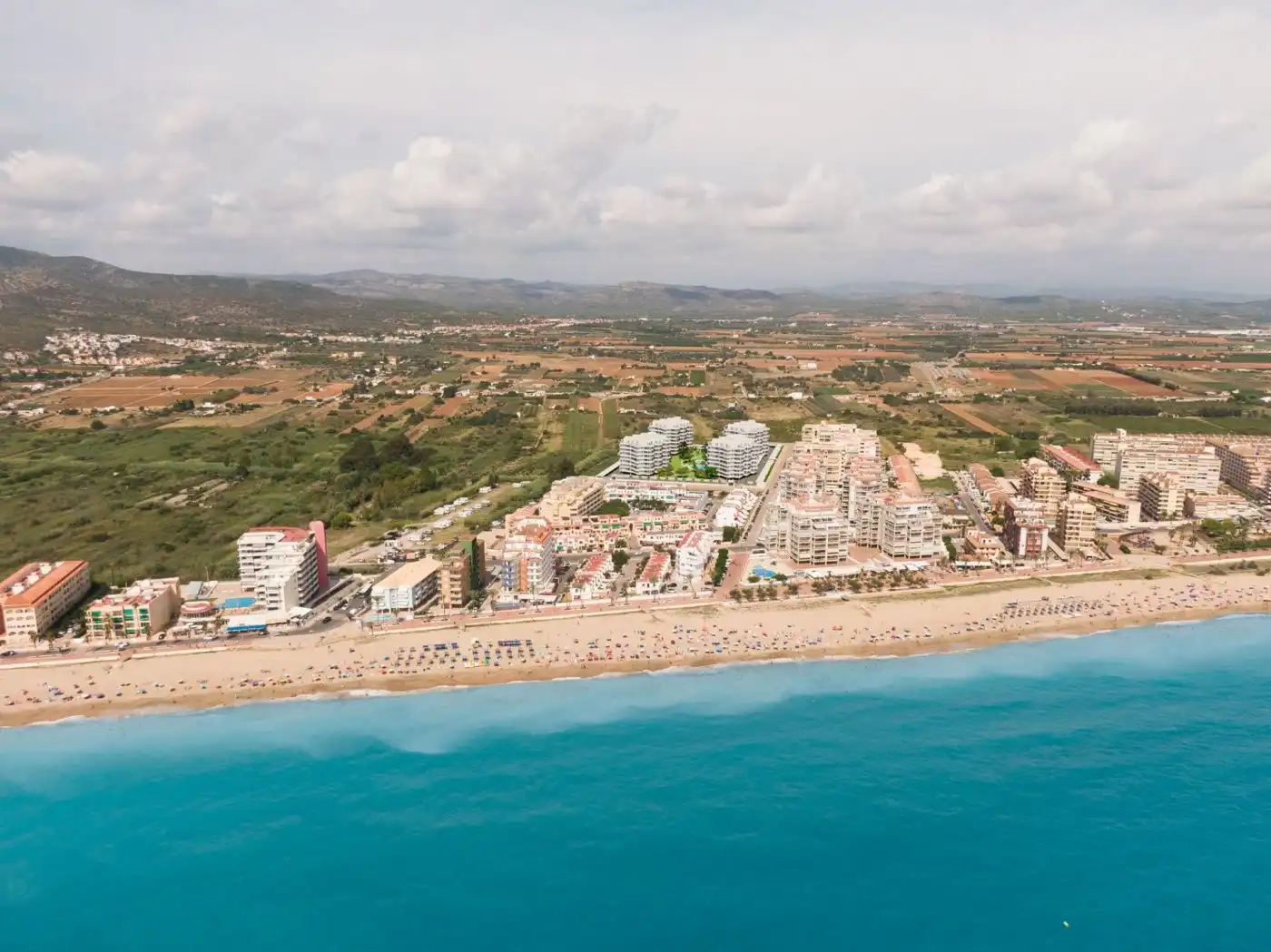 Vista exterior de Ático en venta en Peñíscola / Peníscola con Calefacción, Jardín privado y Terraza