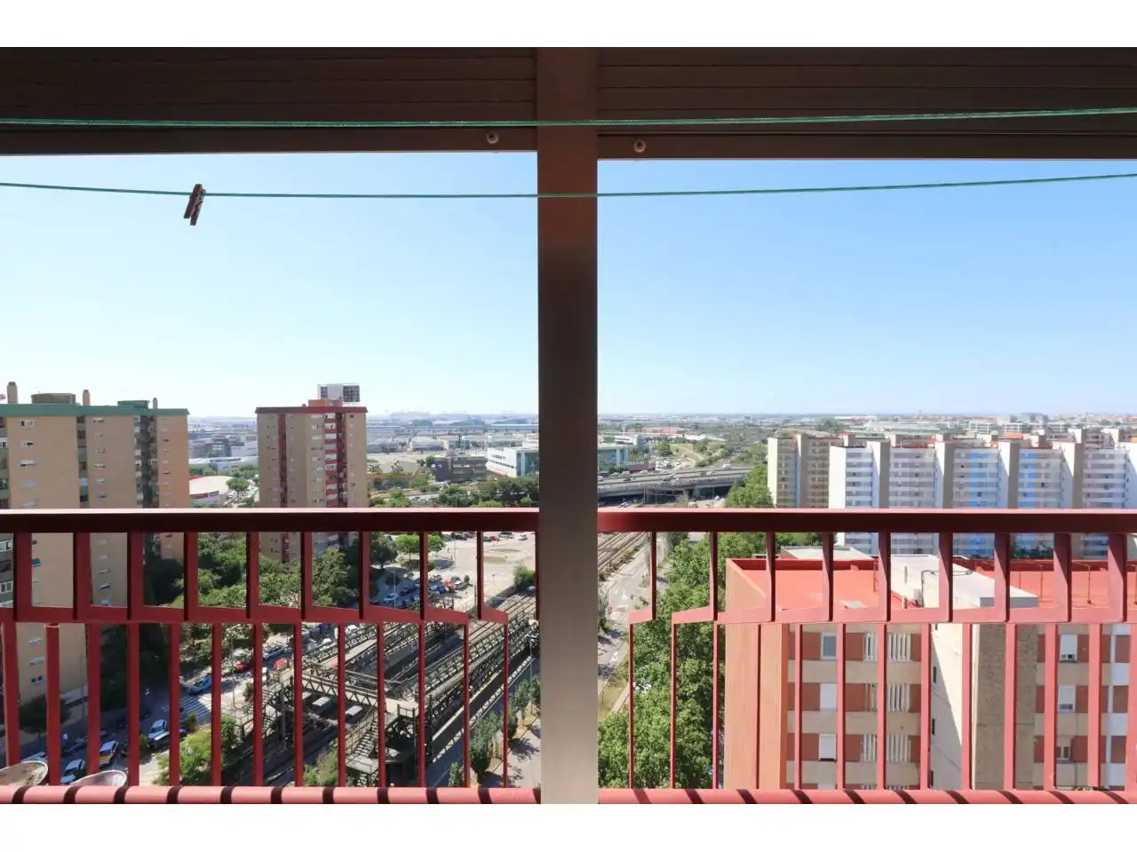 Balcony of Flat for sale in L'Hospitalet de Llobregat  with Furnished and Balcony
