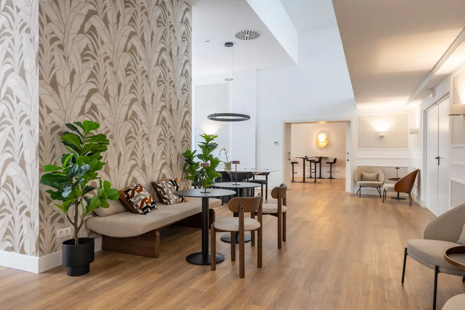 Sala de estar de Piso de alquiler en Valencia con Aire acondicionado, Calefacción y Jardín privado