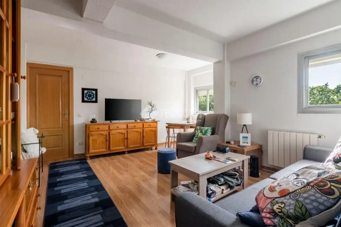Sala de estar de Piso en venta en Madrid