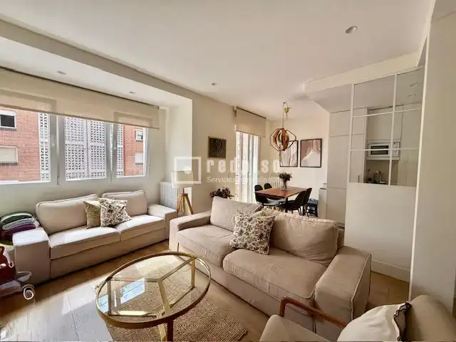 Sala de estar de Piso en venta en Madrid con Calefacción y Terraza