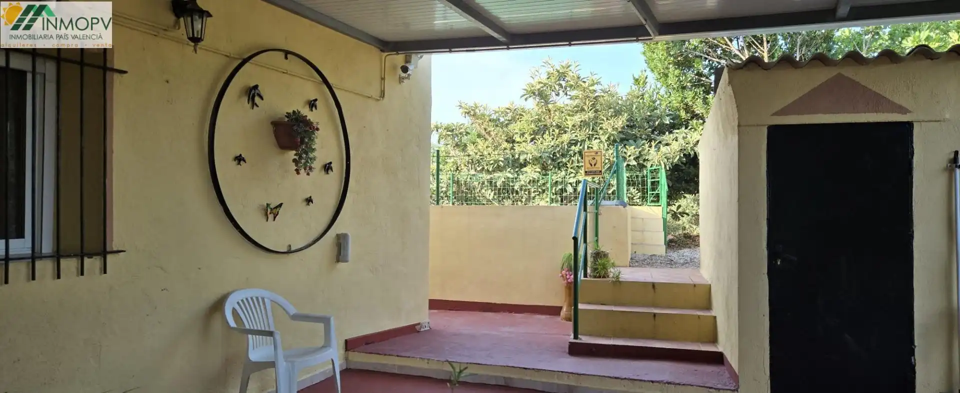 Terrassa de Finca rústica en venda en Alcanar amb Aire condicionat, Jardí privat i Terrassa