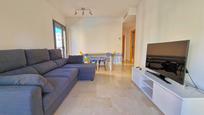 Sala d'estar de Apartament de lloguer en Gandia amb Aire condicionat, Piscina i Moblat