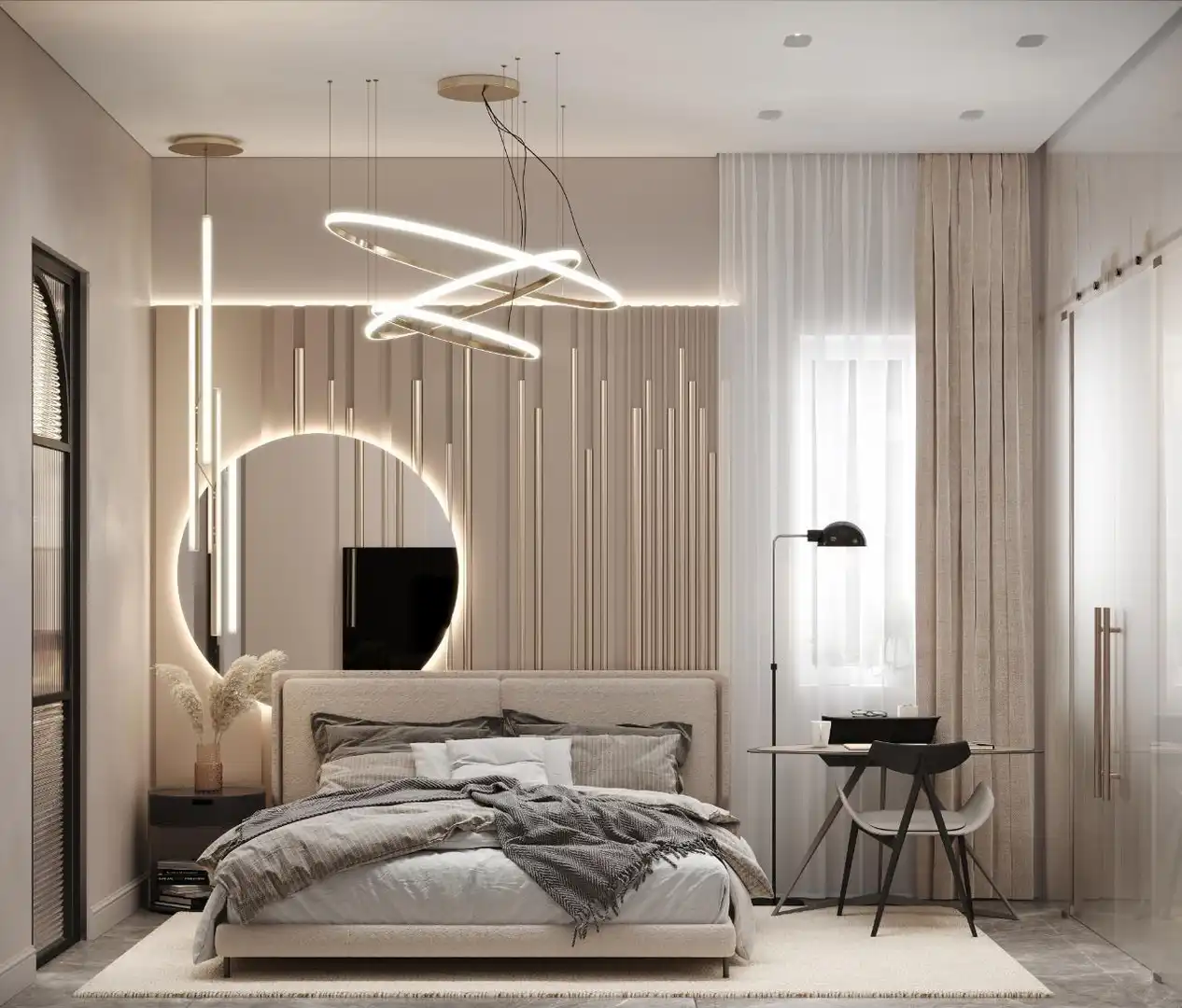 Habitación de Piso de alquiler en Madrid con Aire acondicionado y Calefacción