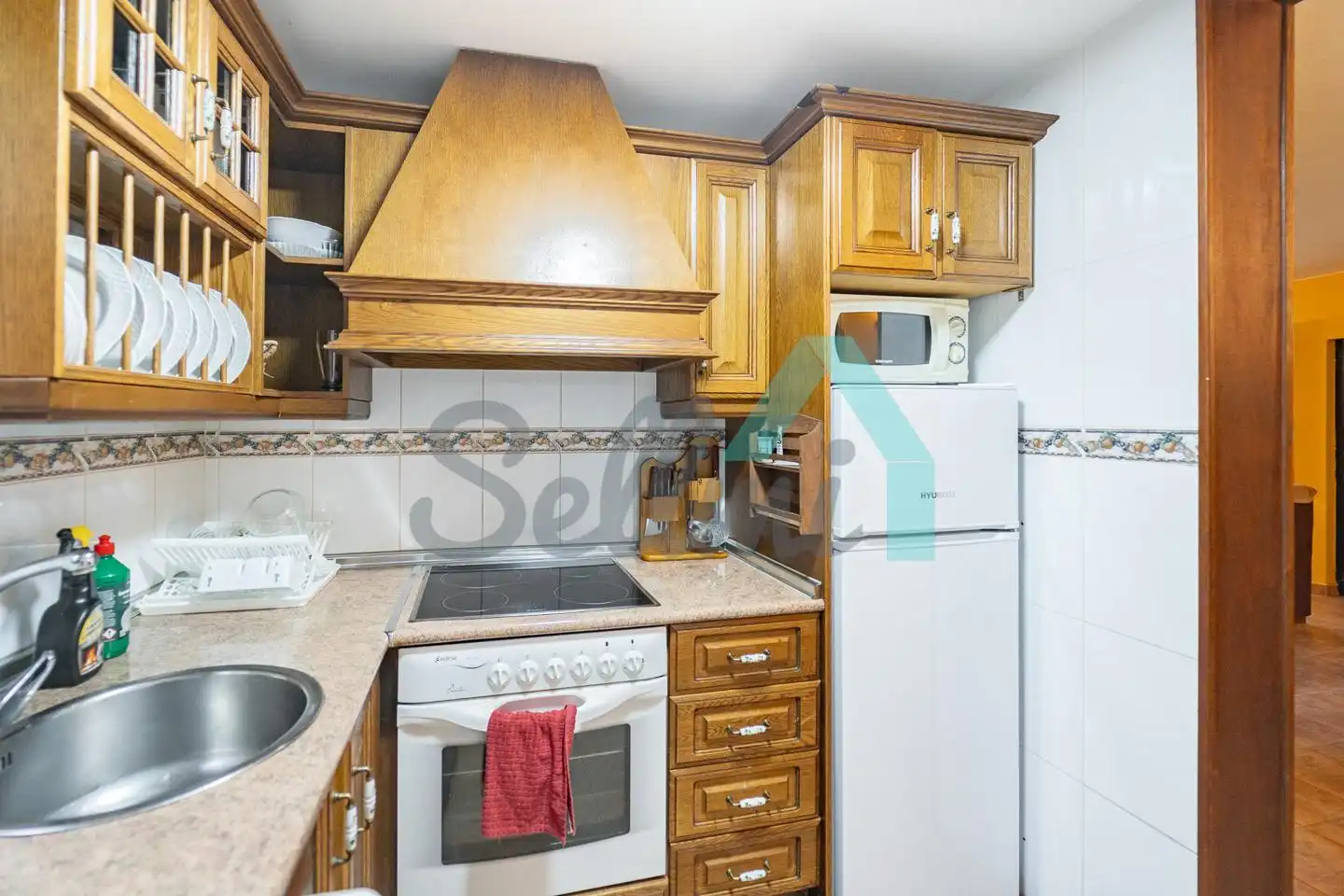Cocina de Casa o chalet en venta en Quirós con Calefacción, Jardín privado y Terraza