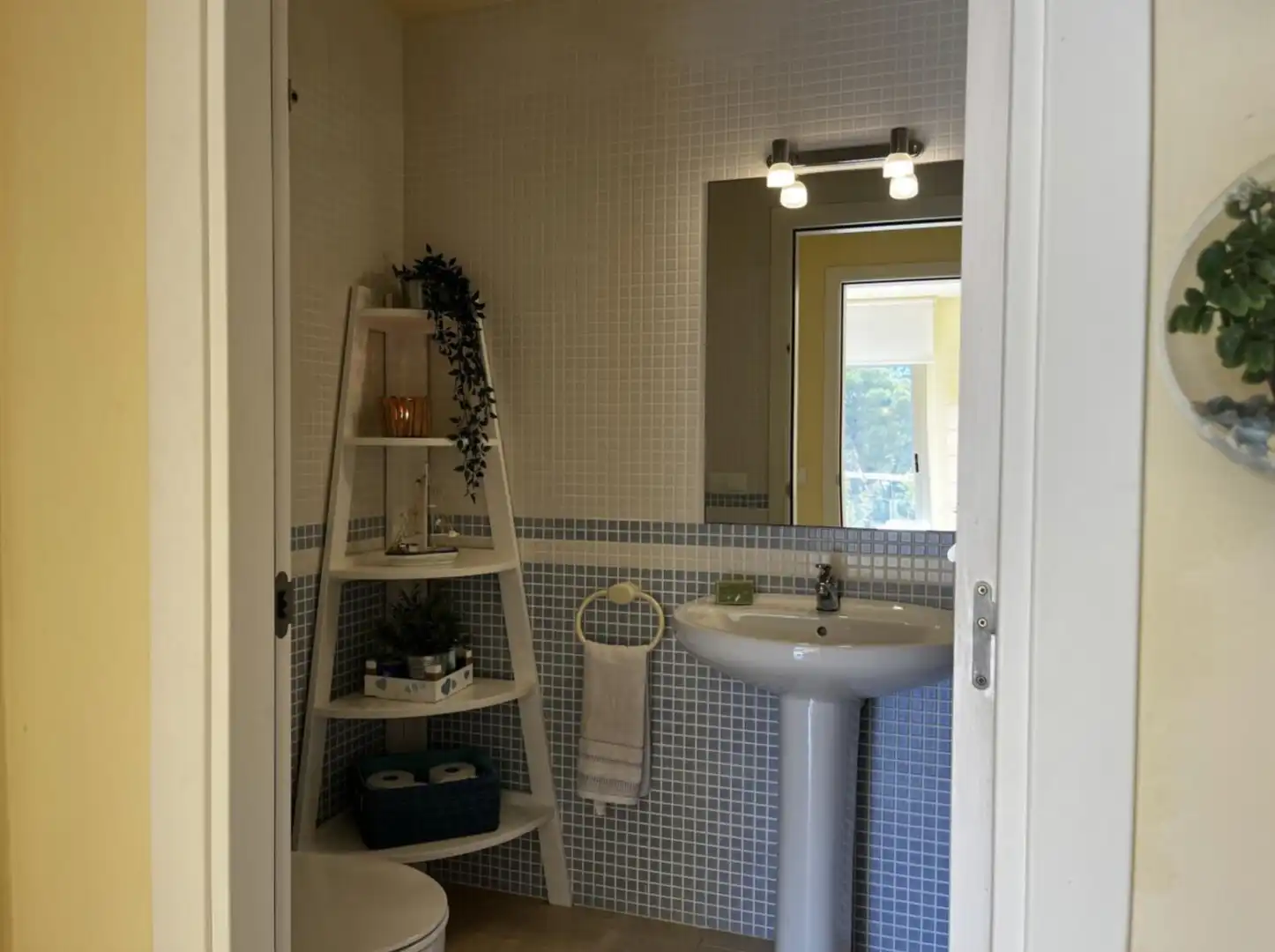 Baño de Dúplex de alquiler en Begur con Aire acondicionado, Calefacción y Terraza