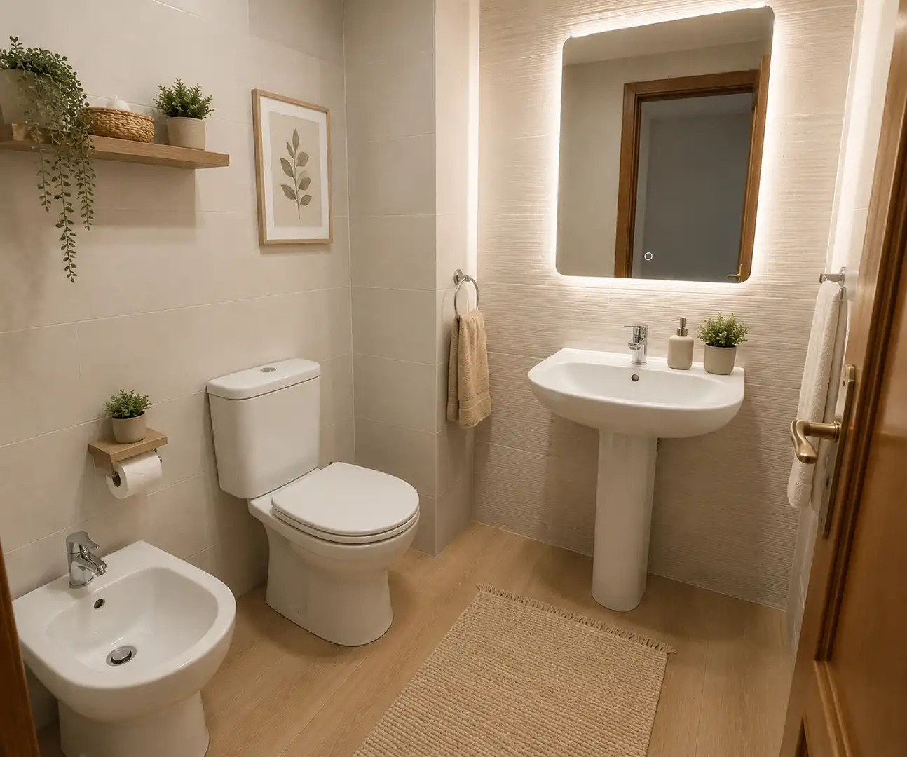 Baño de Piso en venta en Navalmoral de la Mata con Aire acondicionado, Calefacción y Terraza