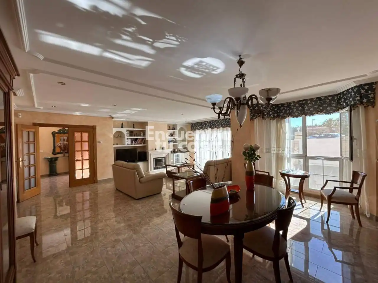 Living room of Detached homes for sale in L'Alfàs del Pi  with Air Conditioner, Heating and Private garden